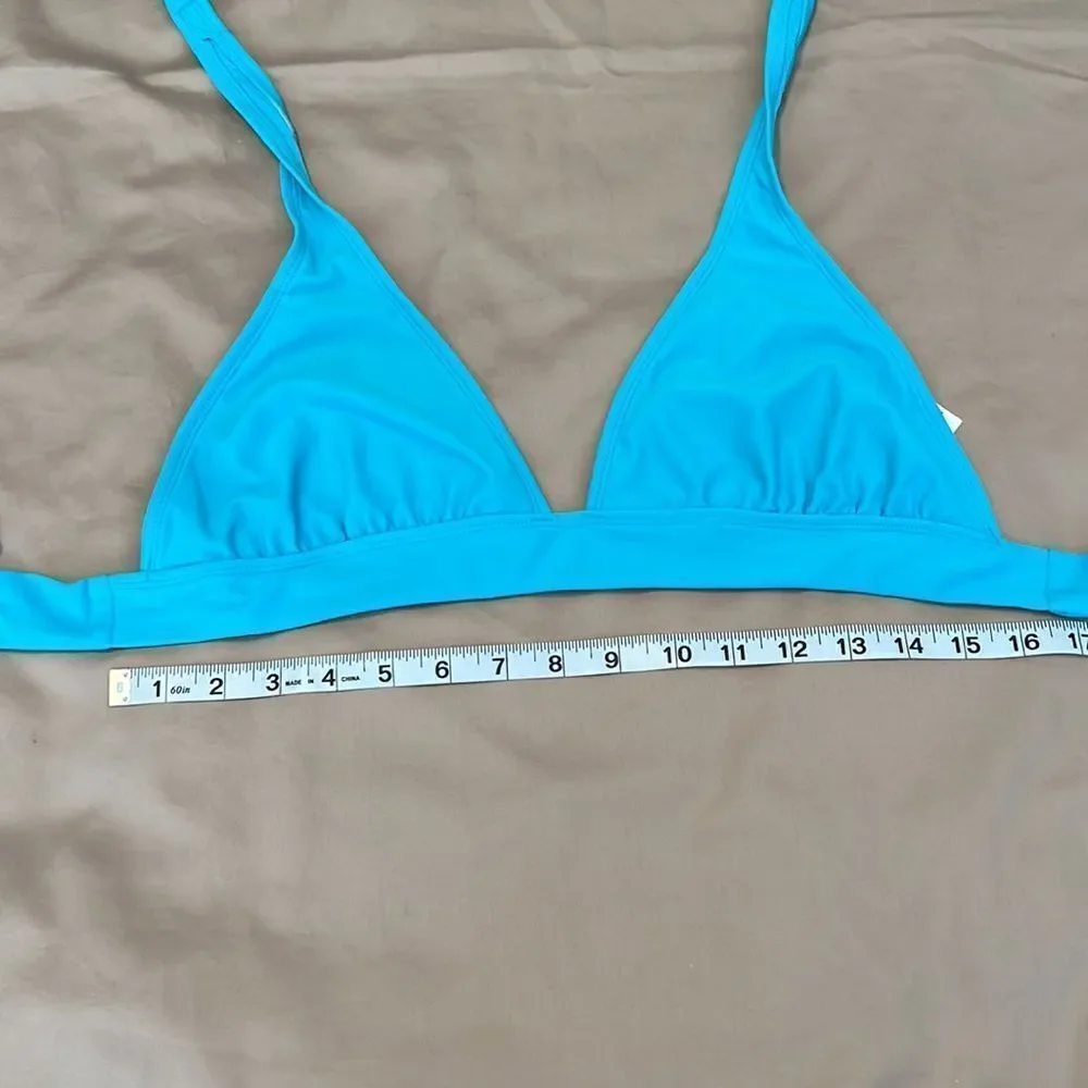 Wonder nation old navy girls szL beautiful turquoise 2 piece bathing suit GUC